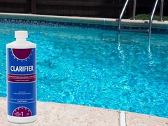 Swimming Pool Chemical Clarifier Strength – 32 oz Bottle – (Select Quantity)