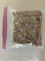 Shelled Walnuts California Grown Product Of USA Selma CA Net Wt 1 Lb X 2