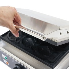1.5kw Electric Waffle Baker Taiyaki Maker Machine Non-stick Commercial/Household