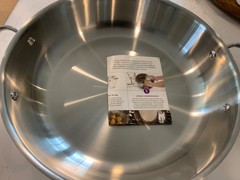 Princess House Heritage 14″ Tri Ply Induction Pab W/Lid New no box