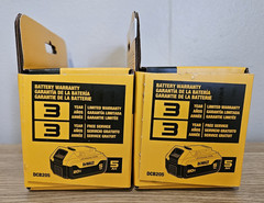 Lot of 20 Brand New Dewalt 20 Volt 20v Max Li-Ion 5 AH Batteries DCB205 2025
