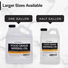 Mineral Oil – 8 Oz Food Grade Conditioner for Wood Cutting Board, Countertop & B