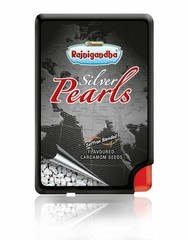Rajnigandha Silver Pearls Elaichi Cardamom 5.75g After Meal Freshener Free-Ship