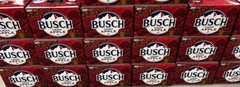 Busch Light Apple Beer Can Candle. Bapple Scented