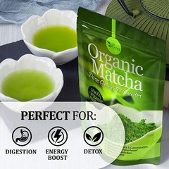 Organic Matcha Green Tea Powder 100% Pure Matcha 4oz