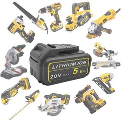 20V Max Lithium-Ion Battery & Charger Set – 5Ah – Powerful Starter Kit