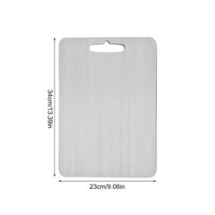 Titanium Coating Cutting Board Double-Sided Kitchen Tool Camping Size S / M / L