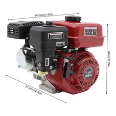 212cc 7.5HP Gas-powered Horizontal Air Cooling Engine Motor For Go Kart Minibike