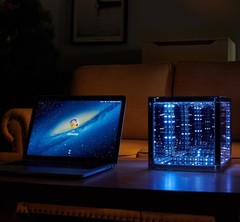 7.88 Inch Infinite Cube Light, Infinity Mirror Cube Led,Infinity Cube Led,Decora