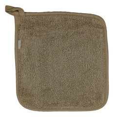Terry Cotton Pot Holder with Pocket | Heat Resistant, Durable, Machine Washable