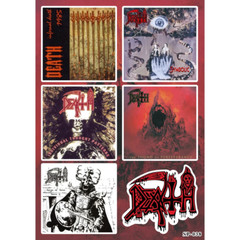 Death Albums Sticker Pack | The Sound of Perseverance Symbolic Death Metal Band