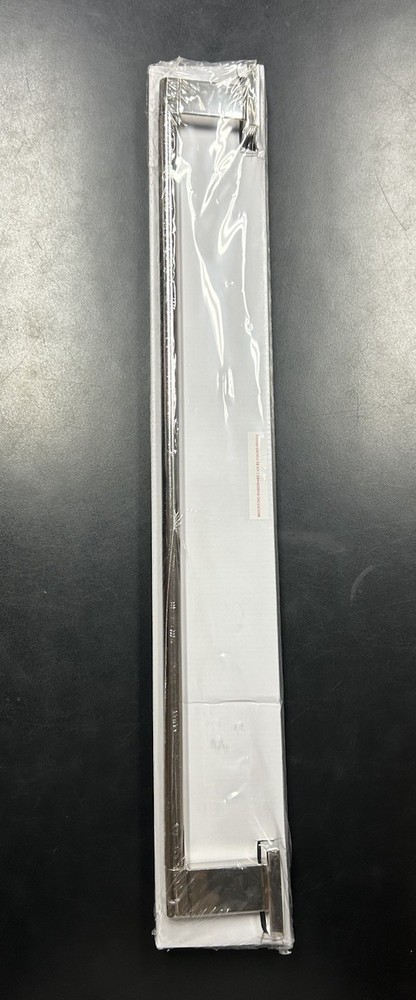 Restoration Hardware RH Modern Towel Bar 24″ Polished Nickel Silver-6 available
