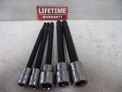 NEW CRAFTSMAN SAE METRIC BALL END LONG HEX KEY RATCHET SOCKET BIT SINGLE OR SET