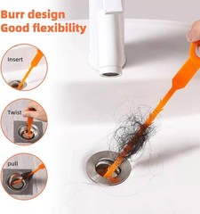 Drain Hair Catcher 20 Inch Drain Snake Shower Drain Hair Trap Clog Remover Lot