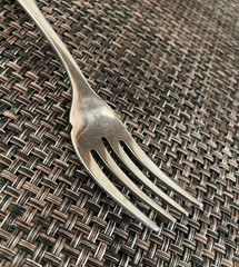 Christofle France Acier Berry Salad Fork Flatware 6 3/4″