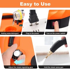 3800W High Pressure Steam Cleaner Household Car Steam Cleaner Cleaning Machine