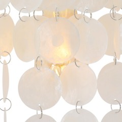 9.45*11.02in Wall Mount Light Sea Shell Shape Lighting Fixture Wall Sconce 110v