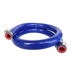 High Temp Reinforced Silicone Heater Tubing Hose 16MM (5/8″) X 3.28FT Blue