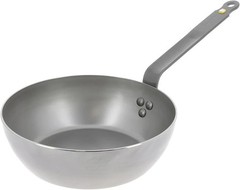 De Buyer 5614.24 Mineral B Round Country Chef Carbon Steel Fry Pan