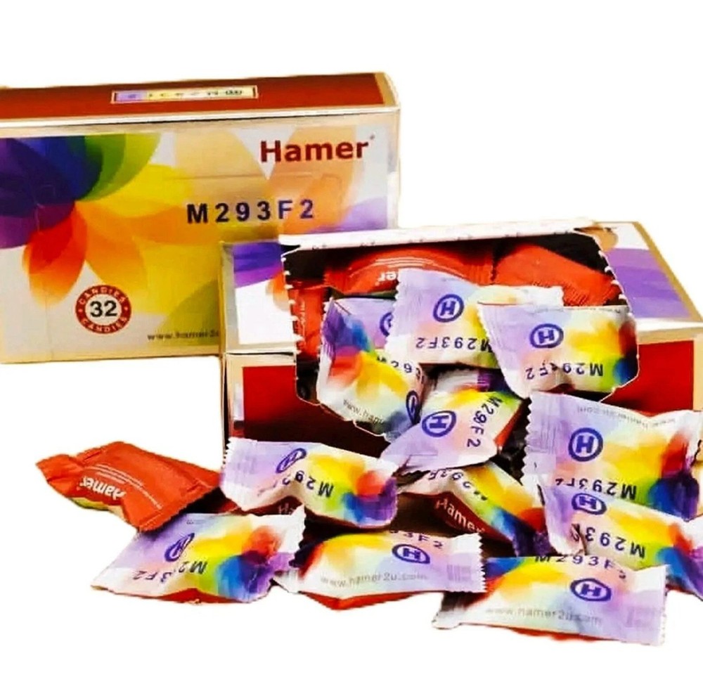BestPrice!! Coffee Herbal Candy – HMR Rainbw Natural Energy Treat 32 Pcs / Box