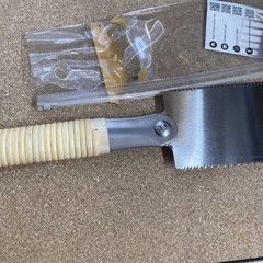 SUIZAN Japanese Pull Saw Hand Saw 9.5 Inch Ryoba Double Edge for Woodworking