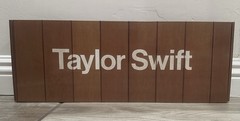 Taylor Swift Midnights Vinyl Record Clock Decor WITH Barcode Cover Stickers