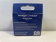Yankee Candle ScentLight Refill Clean Cotton Scent 30 Days Of Fragrance New