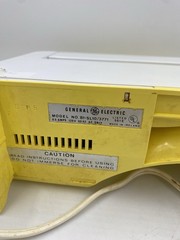 Vintage General Electric Food Slicer Model B1-SL10/3771 White Yellow FADED READ