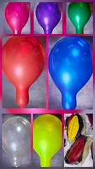 Tuftex 17″ Crystal Balloons Assorted Colors – NEW 50ct Bag