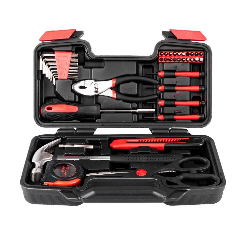 Black Friday Deal 39 PCS Hand Tool Set Mechanics Kit General Household Tool Kit