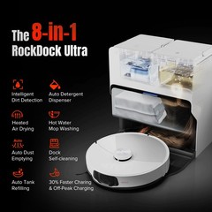 Roborock S8 MaxV Ultra Robot Vacuum, FlexiArm Design, Self-Drying, 10000Pa – CR