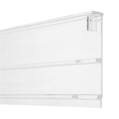 Clear Plastic Medicine Cabinet Replacement Shelf 13″x3.625″