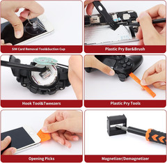 58-in-1 Precision Magnetic Screwdriver Set for Electronics and Eyewear