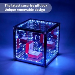 7.88 Inch Infinite Cube Light, Infinity Mirror Cube Led,Infinity Cube Led,Decora