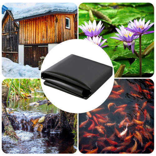 33×10 FT PVC Pond Liner Pond Liners Flexible Durable Fish Pond Liner For Pond US
