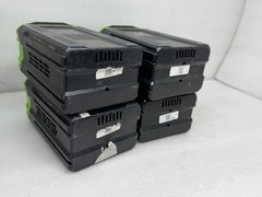[LOT OF 4] GREENWORKS PRO [60BA08] ULTRAPOWER 60V 8.0AH BT BATTERY – [FOR PARTS]