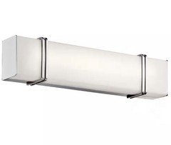 Kichler Lighting Impello 24.25in Chrome Bathtoom Vanity Light
