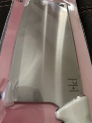Paris Hilton Cleaver High Carbon Stainless Steel Steel Blade Ergonomic Handle7in
