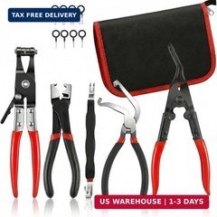 5Pcs Electrical Disconnect Pliers Set Automotive Electrical Connector Removal To
