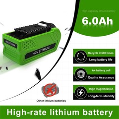Lot 40V 6Ah For Greenworks G-MAX Lithium Battery 29472 29462 29252 20202 40 Volt