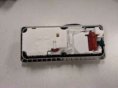 Whirlpool WPW10671905 – OEM dishwasher detergent dispenser assembly
