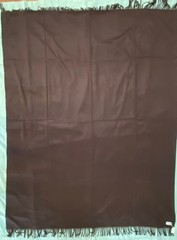 BEGG & CO Arran Cashmere Throw – chocolate