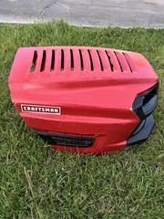 CRAFTSMAN T1400 HOOD HEADLIGHT ASSEMBLY GRILL AS SHOWN SEE PICS Missing Parts