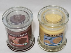 New Yankee Candle 8 oz Girl Scouts Chocolate Peanut Butter + Trefoils Candles