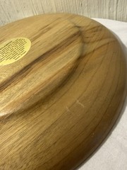 Myrtlewood 10.25 X 10.25 Serving Platter Plate Salem Oregon Holy Land Preowned
