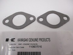 2 Genuine Kawasaki 11060-7016 Muffler Gasket FR651V FR691V FR730V FS481V FS541V