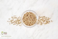 Organic Way White Peppercorns Whole – Organic, Kosher & USDA Certified