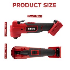 Cordless Multi-Tool Oscillating Tool for Milwaukee M18 Battery – Variable Speed