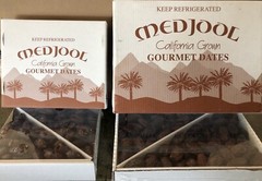 MEDJOOL DATES 11 LB. LARGE. CALIFORNIA FRESH DATES. FREE FAST SHIPPING.