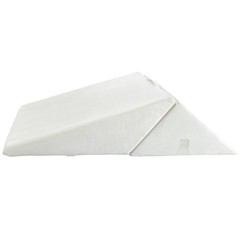 Costway Bed Wedge Pillow Adjustable Memory Foam Reading Sleep Back Support White